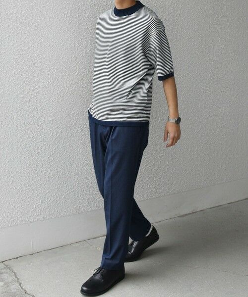 SHIPS / シップス Tシャツ | SHIPS any:〈接触冷感〉ハイゲージリネン ミックス サマーニット モックネック Tシャツ◇ | 詳細29