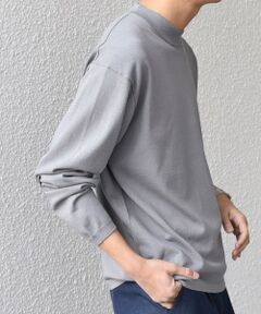 SHIPS / シップス Tシャツ | SHIPS any:〈手洗い可能〉ハイゲージ ニット モックネック Tシャツ◇