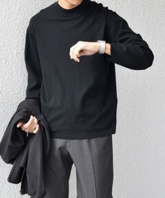 SHIPS / シップス Tシャツ | SHIPS any:〈手洗い可能〉ハイゲージ ニット モックネック Tシャツ◇