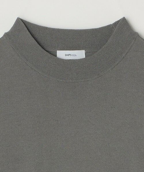 SHIPS / シップス Tシャツ | SHIPS any:〈手洗い可能〉ハイゲージ ニット モックネック Tシャツ◇ | 詳細7