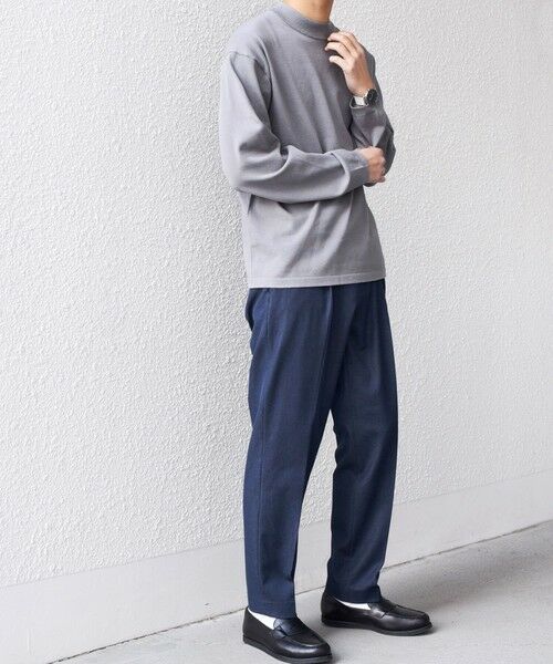 SHIPS / シップス Tシャツ | SHIPS any:〈手洗い可能〉ハイゲージ ニット モックネック Tシャツ◇ | 詳細2