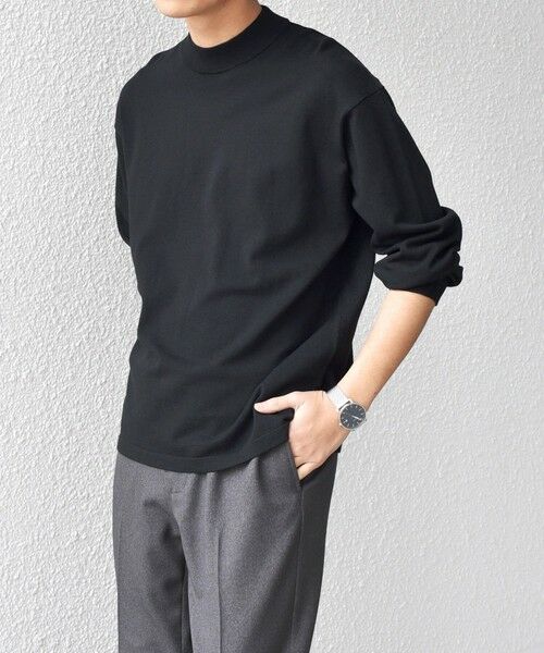 SHIPS / シップス Tシャツ | SHIPS any:〈手洗い可能〉ハイゲージ ニット モックネック Tシャツ◇ | 詳細17