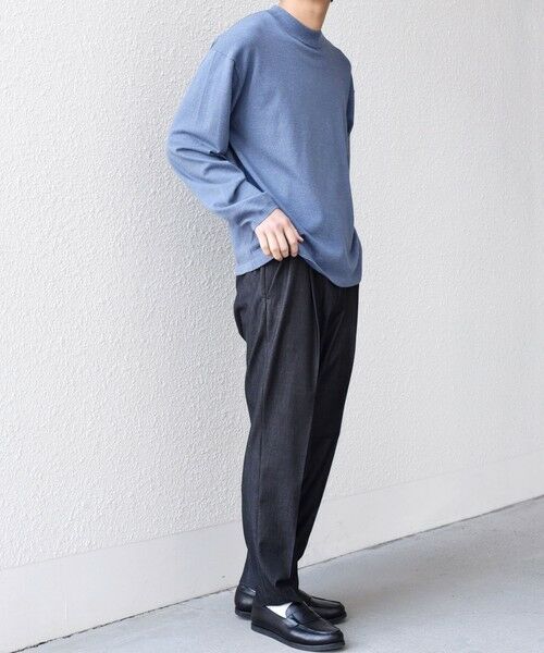 SHIPS / シップス Tシャツ | SHIPS any:〈手洗い可能〉ハイゲージ ニット モックネック Tシャツ◇ | 詳細21