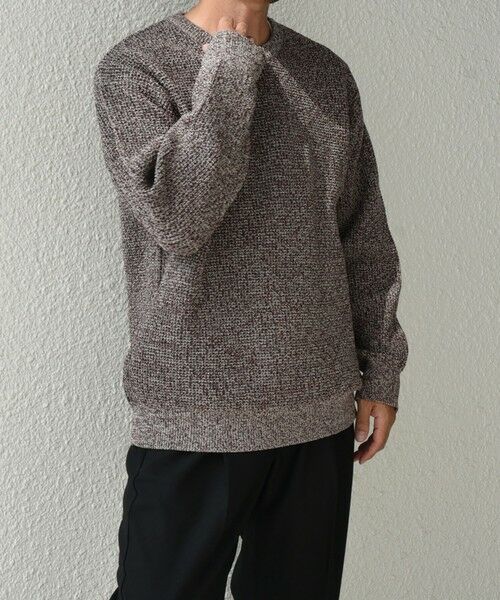 SHIPS / シップス ニット・セーター | SHIPS any: 〈手洗い可能〉メランジ カラー ミックス リラックス プルオーバー ニット◇ | 詳細5