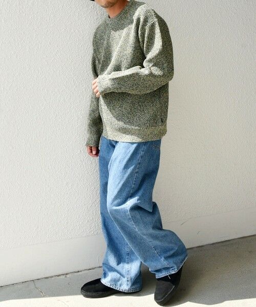 SHIPS / シップス ニット・セーター | SHIPS any: 〈手洗い可能〉メランジ カラー ミックス リラックス プルオーバー ニット◇ | 詳細16