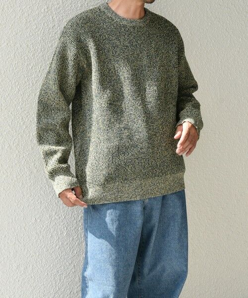 SHIPS / シップス ニット・セーター | SHIPS any: 〈手洗い可能〉メランジ カラー ミックス リラックス プルオーバー ニット◇ | 詳細19