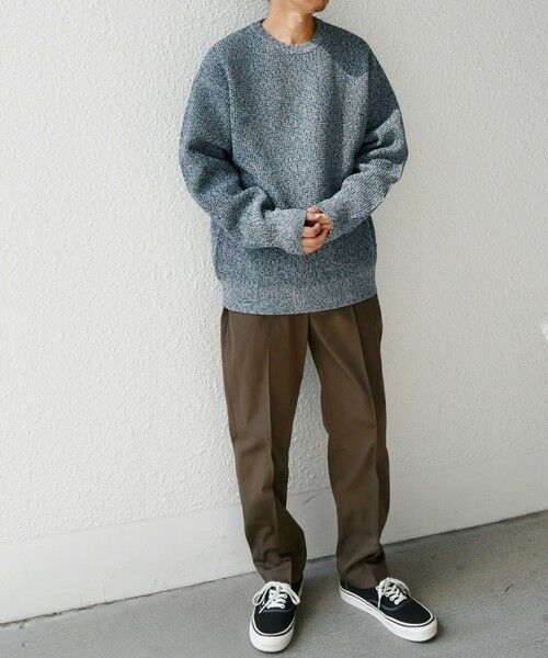 SHIPS / シップス ニット・セーター | SHIPS any: 〈手洗い可能〉メランジ カラー ミックス リラックス プルオーバー ニット◇ | 詳細22