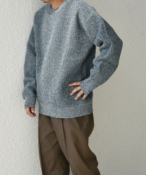 SHIPS / シップス ニット・セーター | SHIPS any: 〈手洗い可能〉メランジ カラー ミックス リラックス プルオーバー ニット◇ | 詳細25