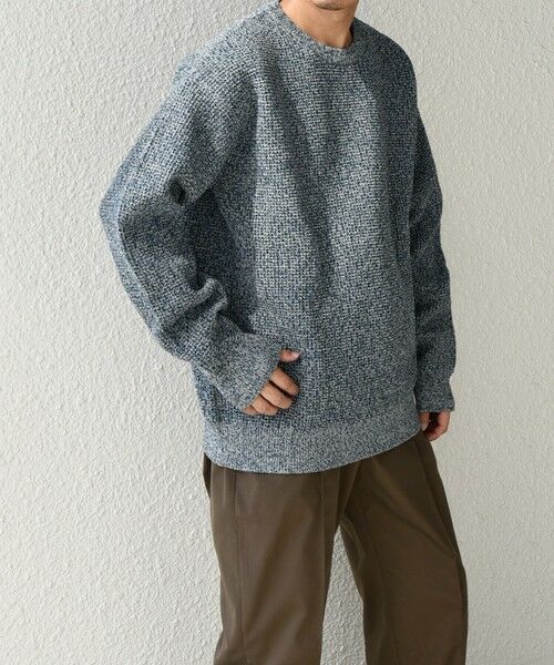 SHIPS / シップス ニット・セーター | SHIPS any: 〈手洗い可能〉メランジ カラー ミックス リラックス プルオーバー ニット◇ | 詳細26