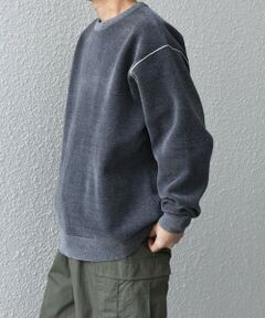 SHIPS / シップス ニット・セーター | 【WEB限定】SHIPS any: 〈手洗い可能〉モールヤーン クルーネック ニット◇