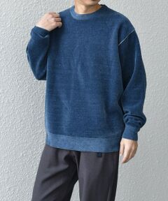 SHIPS / シップス ニット・セーター | 【WEB限定】SHIPS any: 〈手洗い可能〉モールヤーン クルーネック ニット◇