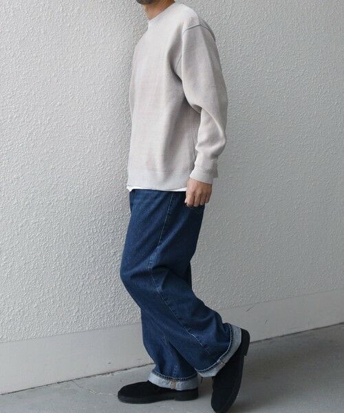 SHIPS / シップス ニット・セーター | 【WEB限定】SHIPS any: 〈手洗い可能〉モールヤーン クルーネック ニット◇ | 詳細9