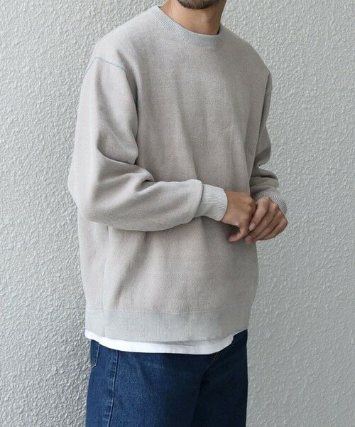 SHIPS / シップス ニット・セーター | 【WEB限定】SHIPS any: 〈手洗い可能〉モールヤーン クルーネック ニット◇ | 詳細11