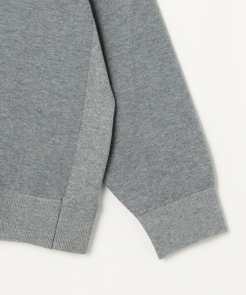 SHIPS / シップス スウェット | 【WEB限定】SHIPS any: 〈手洗い可能〉スウェット ライク カレッジ ロゴ クルーネック ニット◇ | 詳細9