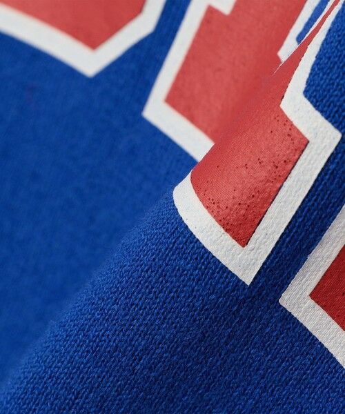 SHIPS / シップス スウェット | 【WEB限定】SHIPS any: 〈手洗い可能〉スウェット ライク カレッジ ロゴ クルーネック ニット◇ | 詳細25