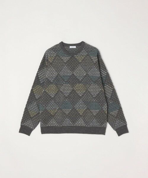SHIPS / シップス その他トップス | SHIPS any: 〈手洗い可能〉ジオメトリック ジャガード クルーネック ルーズ ニット◇ | 詳細6