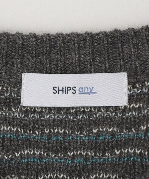 SHIPS / シップス その他トップス | SHIPS any: 〈手洗い可能〉ジオメトリック ジャガード クルーネック ルーズ ニット◇ | 詳細8