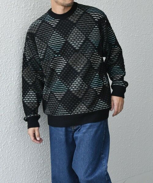 SHIPS / シップス その他トップス | SHIPS any: 〈手洗い可能〉ジオメトリック ジャガード クルーネック ルーズ ニット◇ | 詳細16