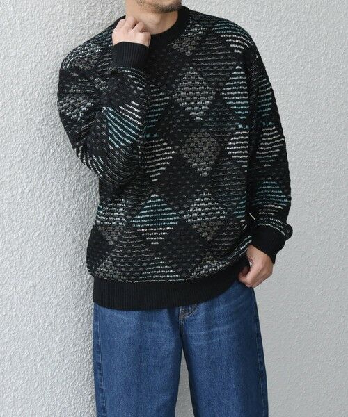SHIPS / シップス その他トップス | SHIPS any: 〈手洗い可能〉ジオメトリック ジャガード クルーネック ルーズ ニット◇ | 詳細14