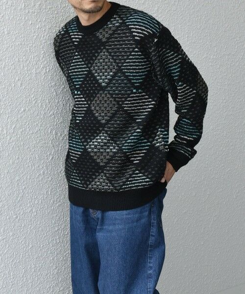 SHIPS / シップス その他トップス | SHIPS any: 〈手洗い可能〉ジオメトリック ジャガード クルーネック ルーズ ニット◇ | 詳細15