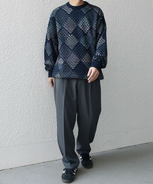 SHIPS / シップス その他トップス | SHIPS any: 〈手洗い可能〉ジオメトリック ジャガード クルーネック ルーズ ニット◇ | 詳細19