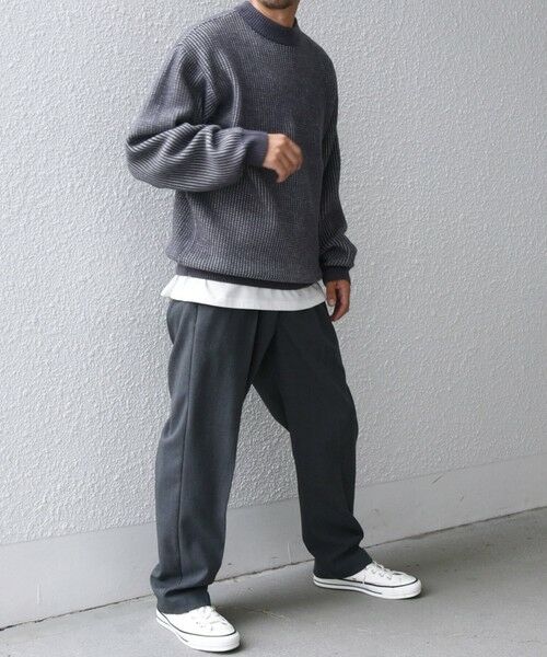 SHIPS / シップス ニット・セーター | SHIPS any:〈手洗い可能〉畦編み ストライプ クルーネック ニット◇ | 詳細11