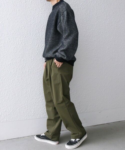 SHIPS / シップス ニット・セーター | SHIPS any:〈手洗い可能〉畦編み ストライプ クルーネック ニット◇ | 詳細18