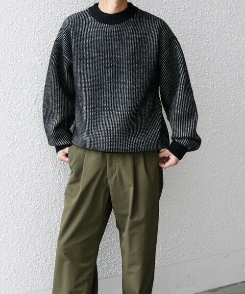 SHIPS / シップス ニット・セーター | SHIPS any:〈手洗い可能〉畦編み ストライプ クルーネック ニット◇ | 詳細19