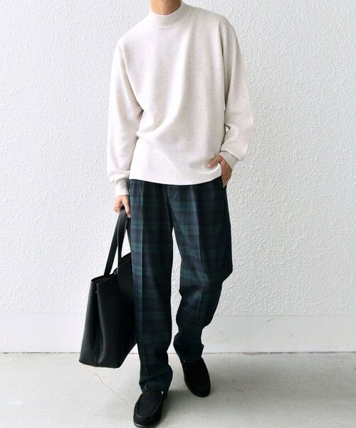 SHIPS / シップス ニット・セーター | SHIPS any: 〈手洗い可能〉 ミラノリブ モックネック ニット 25AW◇ | 詳細1