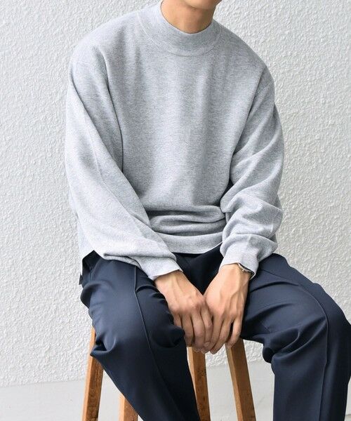 SHIPS / シップス ニット・セーター | SHIPS any: 〈手洗い可能〉 ミラノリブ モックネック ニット 25AW◇ | 詳細17