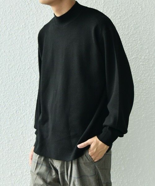 SHIPS / シップス ニット・セーター | SHIPS any: 〈手洗い可能〉 ミラノリブ モックネック ニット 25AW◇ | 詳細25