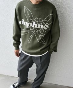 SHIPS / シップス ニット・セーター | SHIPS any: 〈手洗い可能〉フラワー ダブルジャガード プルオーバー ニット◇