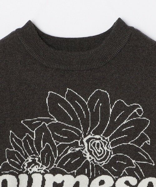 SHIPS / シップス ニット・セーター | SHIPS any: 〈手洗い可能〉フラワー ダブルジャガード プルオーバー ニット◇ | 詳細9