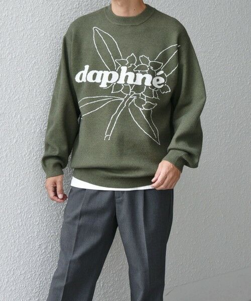 SHIPS / シップス ニット・セーター | SHIPS any: 〈手洗い可能〉フラワー ダブルジャガード プルオーバー ニット◇ | 詳細16