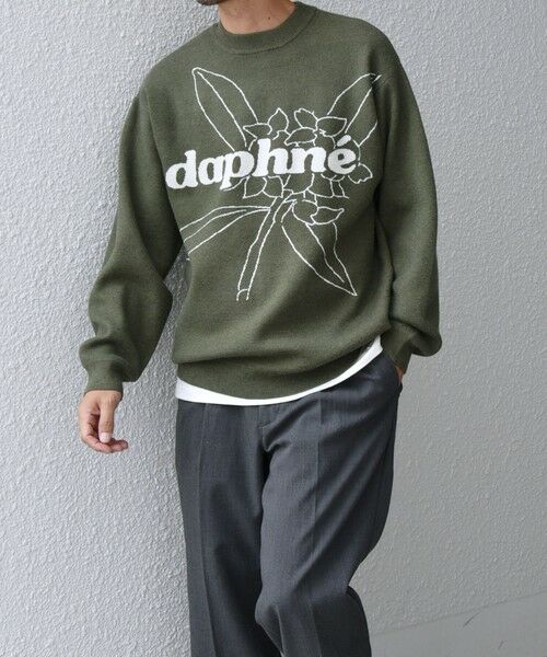 SHIPS / シップス ニット・セーター | SHIPS any: 〈手洗い可能〉フラワー ダブルジャガード プルオーバー ニット◇ | 詳細17