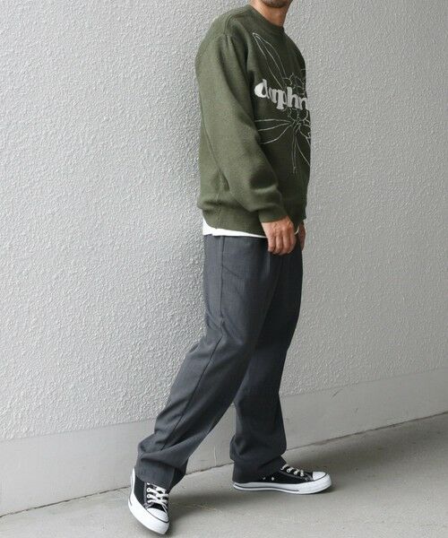 SHIPS / シップス ニット・セーター | SHIPS any: 〈手洗い可能〉フラワー ダブルジャガード プルオーバー ニット◇ | 詳細15