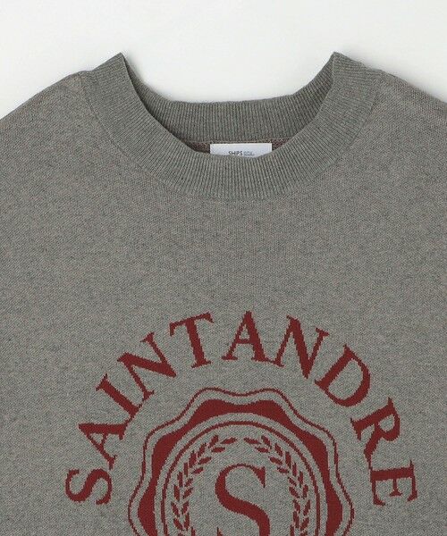 SHIPS / シップス ニット・セーター | SHIPS any:〈手洗い可能〉クラブロゴ ジャカード ニット◇ | 詳細9