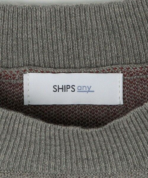 SHIPS / シップス ニット・セーター | SHIPS any:〈手洗い可能〉クラブロゴ ジャカード ニット◇ | 詳細11