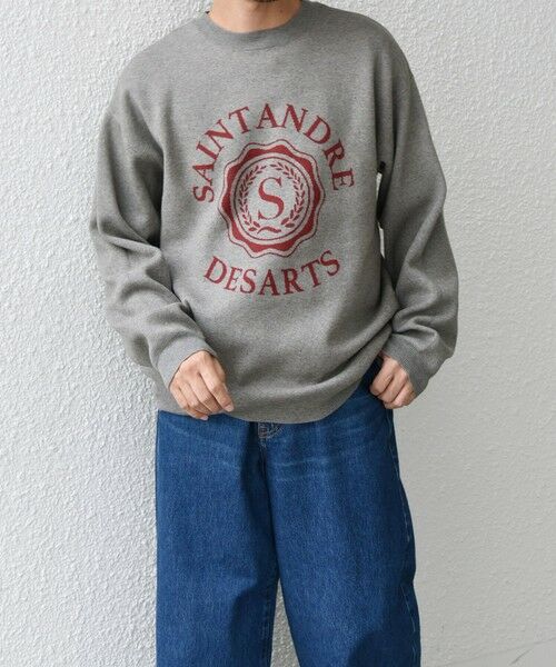 SHIPS / シップス ニット・セーター | SHIPS any:〈手洗い可能〉クラブロゴ ジャカード ニット◇ | 詳細7