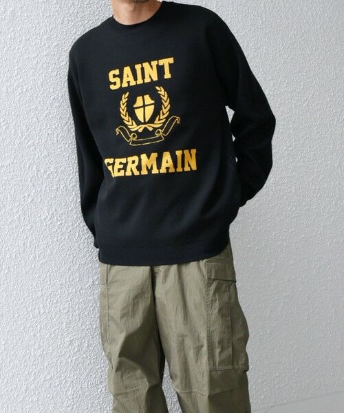 SHIPS / シップス ニット・セーター | SHIPS any:〈手洗い可能〉クラブロゴ ジャカード ニット◇ | 詳細18