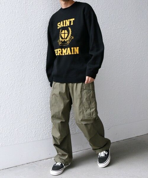 SHIPS / シップス ニット・セーター | SHIPS any:〈手洗い可能〉クラブロゴ ジャカード ニット◇ | 詳細16