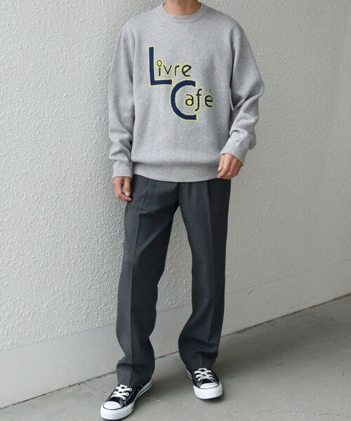 SHIPS / シップス ニット・セーター | SHIPS any: 〈手洗い可能〉コットン カシミヤ パターン スウェットライク ニット◇ | 詳細1