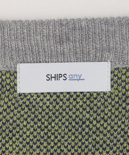 SHIPS / シップス ニット・セーター | SHIPS any: 〈手洗い可能〉コットン カシミヤ パターン スウェットライク ニット◇ | 詳細8