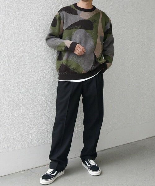 SHIPS / シップス ニット・セーター | SHIPS any: 〈手洗い可能〉コットン カシミヤ パターン スウェットライク ニット◇ | 詳細12