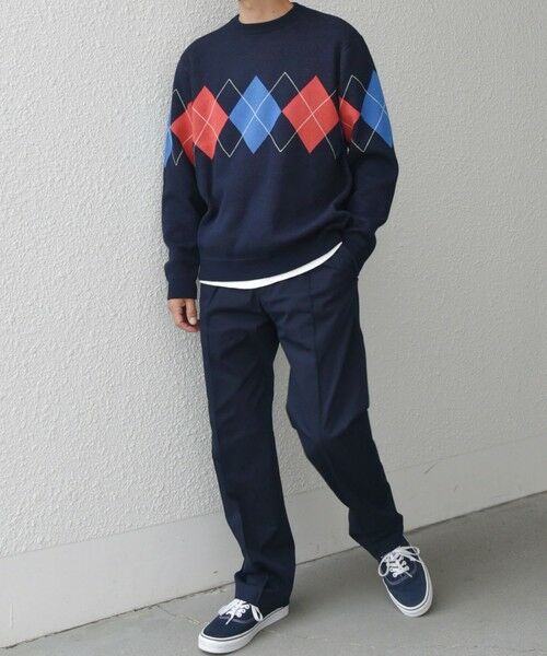 SHIPS / シップス ニット・セーター | SHIPS any: 〈手洗い可能〉コットン カシミヤ パターン スウェットライク ニット◇ | 詳細19