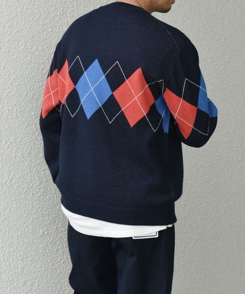 SHIPS / シップス ニット・セーター | SHIPS any: 〈手洗い可能〉コットン カシミヤ パターン スウェットライク ニット◇ | 詳細23