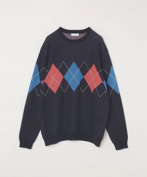 SHIPS / シップス ニット・セーター | SHIPS any: 〈手洗い可能〉コットン カシミヤ パターン スウェットライク ニット◇ | 詳細24