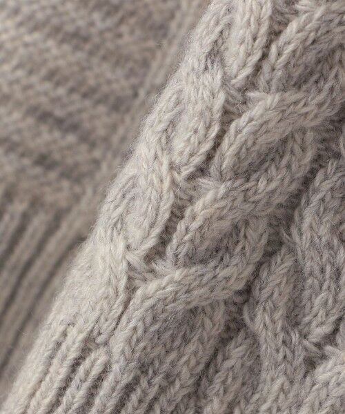 SHIPS / シップス ニット・セーター | SHIPS any:〈手洗い可能〉アラン / ガーター 編み リラックス クルーネック ニット◇ | 詳細12