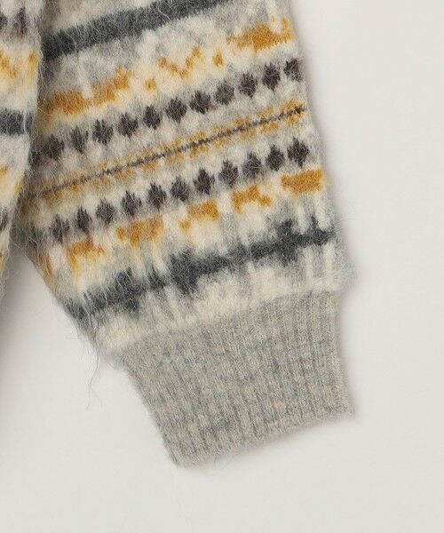 SHIPS / シップス ニット・セーター | SHIPS any :〈手洗い可能〉フェアアイル シャギー クルーネック ニット◇ | 詳細9