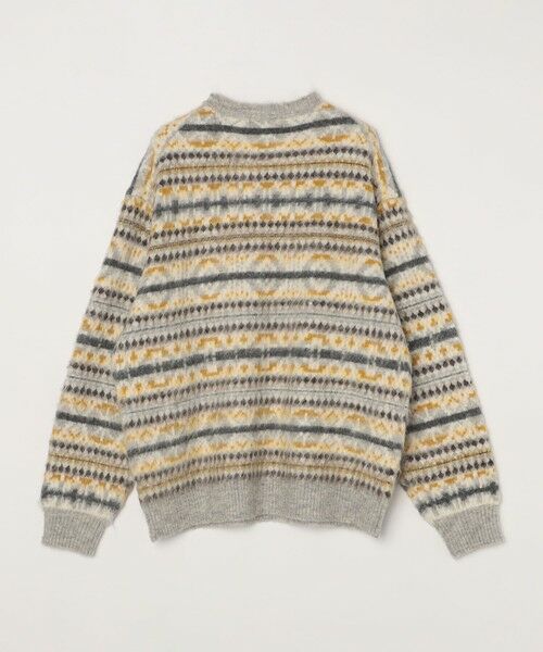 SHIPS / シップス ニット・セーター | SHIPS any :〈手洗い可能〉フェアアイル シャギー クルーネック ニット◇ | 詳細11